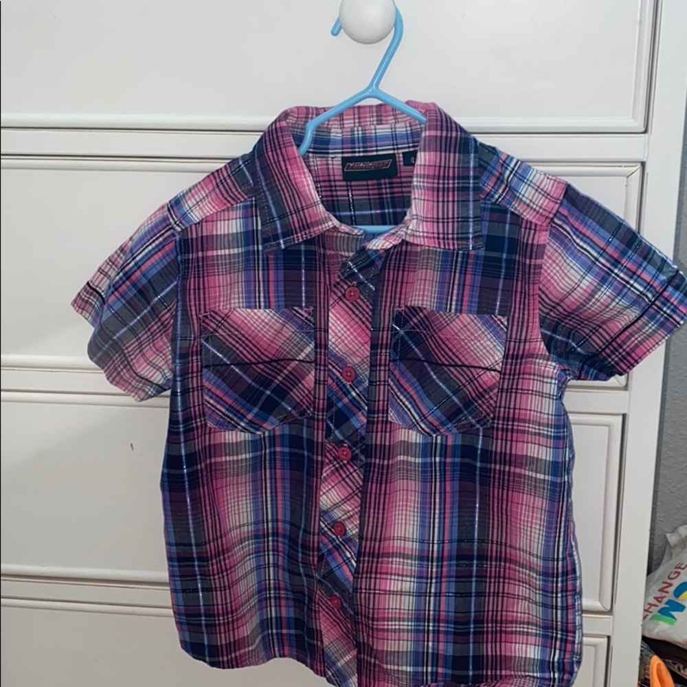 Boys button up shirt
